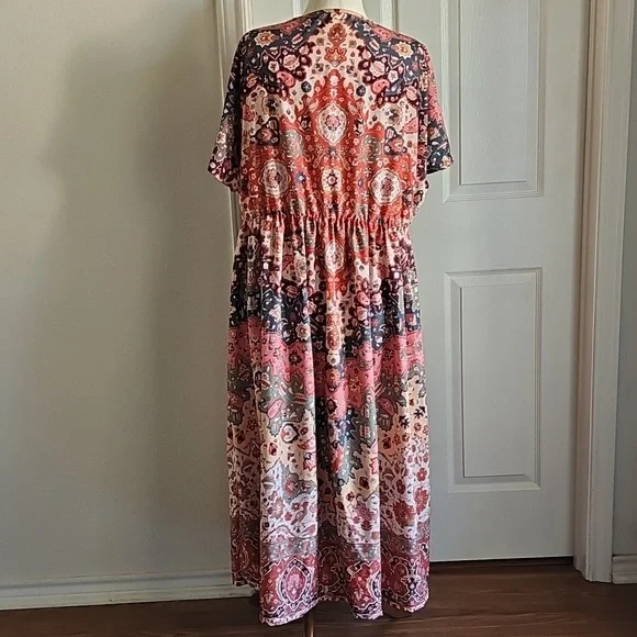 SHEIN Multicolor Bohemian Dress - Picture 5 of 9